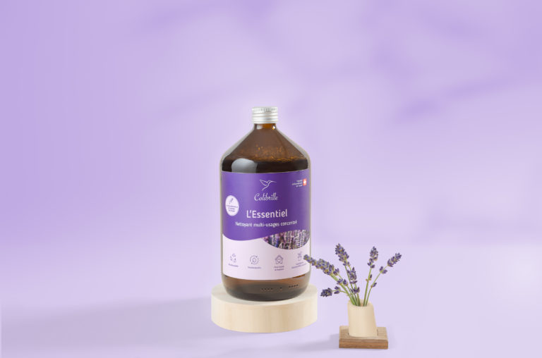 L'Essentiel Colibrille, recharge 1 L de nettoyant concentré, senteur lavande